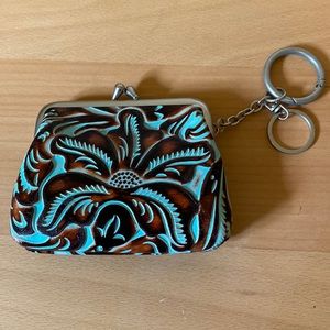 Coin purse with key ring PATRICIA NASH